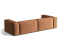Canapea 5 locuri, Nuria-88, Micadoni Home, 290x110x72 cm, catifea, miere