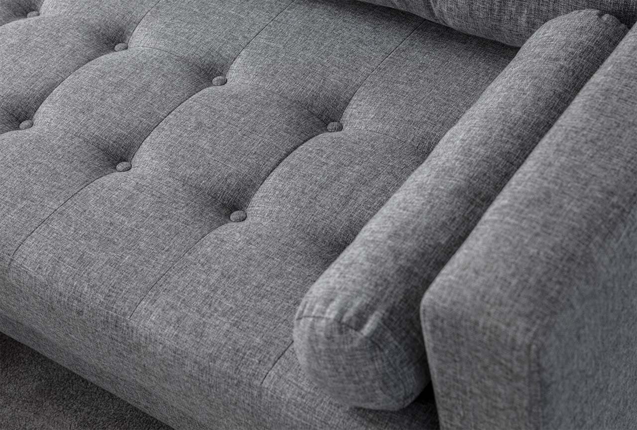 Coltar, Atelier del Sofa, 752EST1302, Lemn de carpen;PAL, Gri - view 6