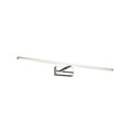 Aplica de perete Valetta, Maison in Design, 61 cm, 1 x LED, 16W, crom
