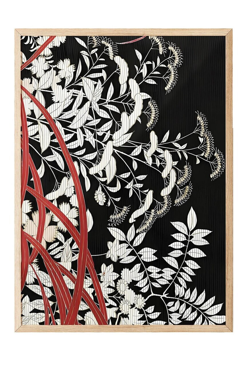 Tablou decorativ, 108723, Lemn masiv, Sticla PVC, Multicolor - view 2