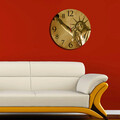 Ceas de perete, Ms-37, MDF, ø40 cm, Multicolor