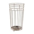 Suport pentru umbrele InArt, 25x42 cm, metal, roz-auriu