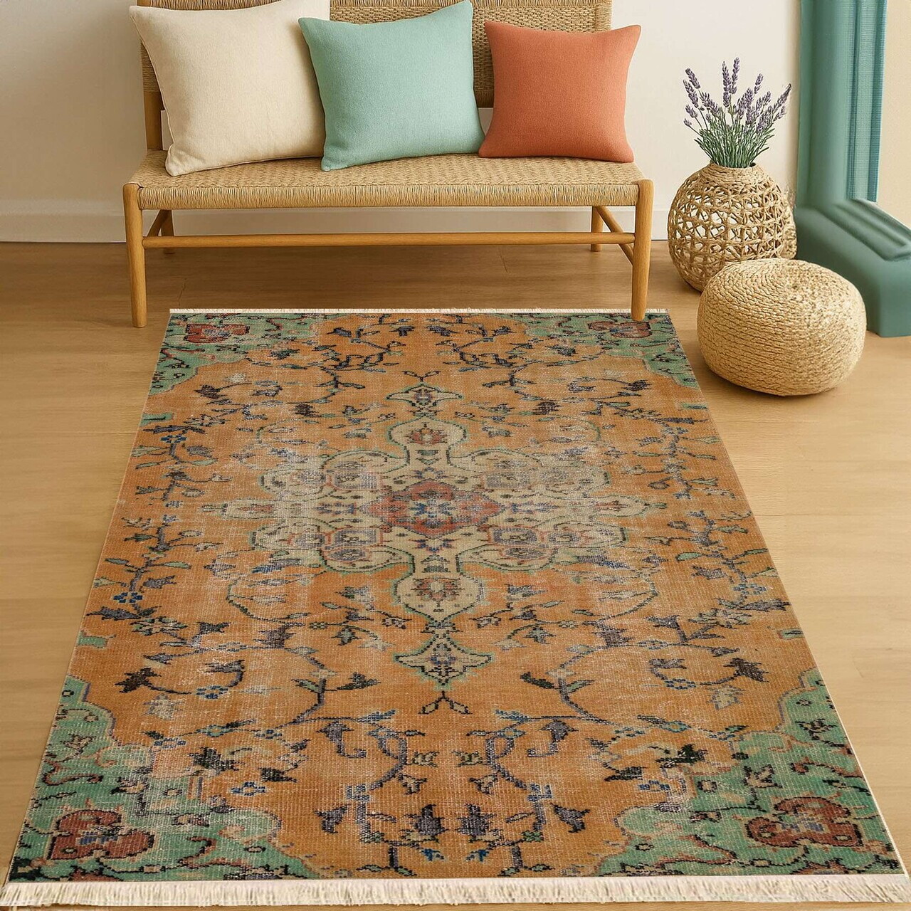 Covor, 324, 120x180 cm, Bumbac, Multicolor - Imagine 2