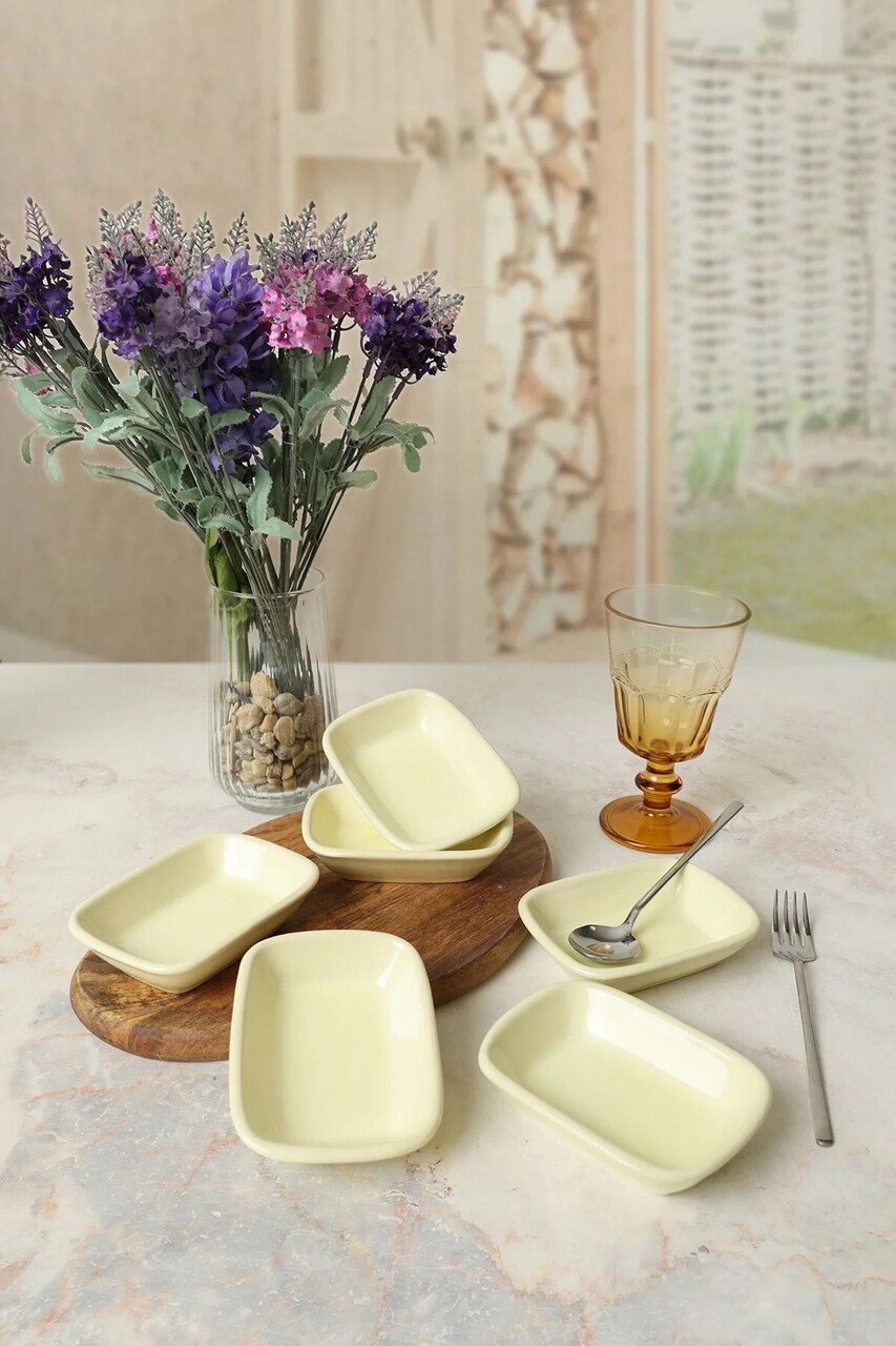 Set boluri pentru sos (6 piese), L'essentiel Maison, 275KRM2275, Crem - view 2