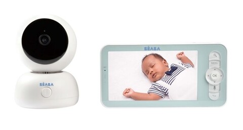 Monitor pentru supravegherea bebelusului, Beaba, Zen Premium, bleu Beaba