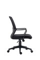 Scaun de birou ergonomic, Bedora Moon, mesh, negru
