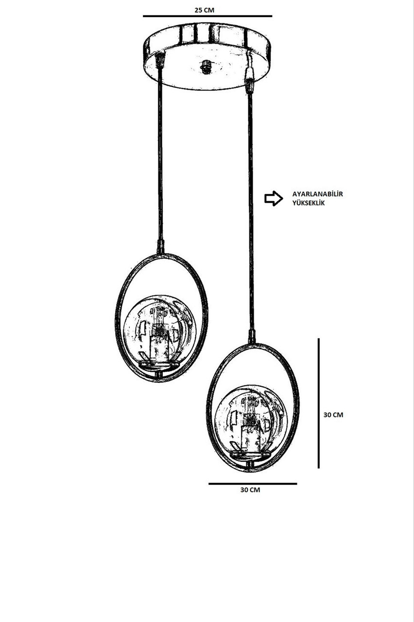 Lustra, Stala, 846STL2846, Metal, Alb / Cupru