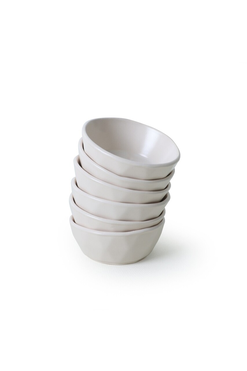Set de boluri pentru aperitive (6 piese), L'essentiel Maison, 275KRM2428, Antibacterian, Alb - view 7