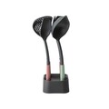Set 4 ustensile de bucatarie + suport, Brabantia, Tasty+, 11.6x11.6x33 cm, plastic, multicolor