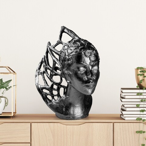 Decoratiune, Yak-036-C, Poliester, Negru