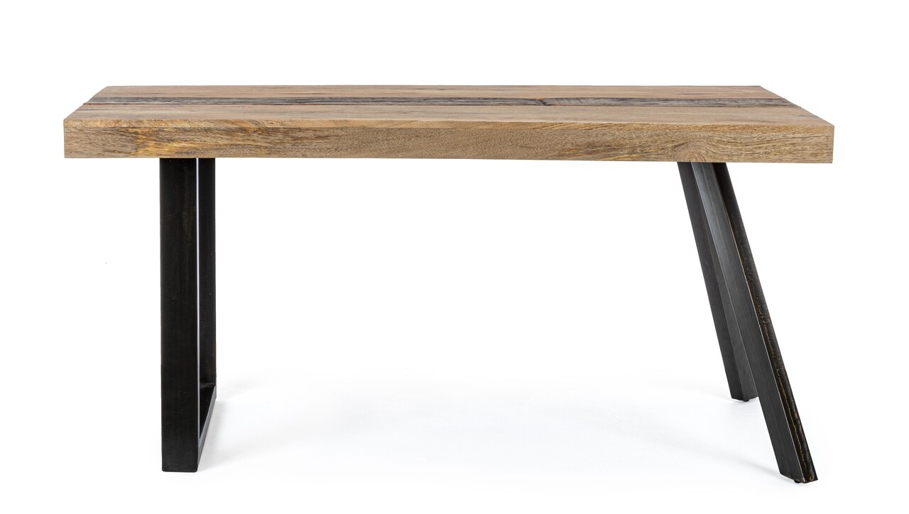 Masa Manchester, Bizzotto, 160x90x77 cm, lemn de mango/otel - 1 | YEO