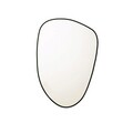 Oglinda decorativa, Neostill, Pietra Nera, 91x61 cm, MDF , Negru