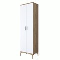 Cuier de perete, Rani, EA116 -2746, 60x198.6x37.5 cm, PAL, Nuc/Alb