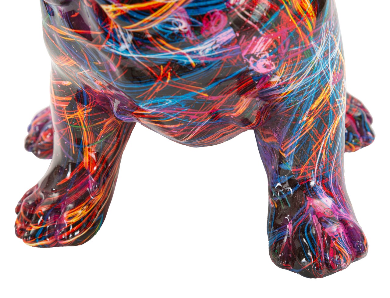 Decoratiune, Mauro Ferretti, Psyco, 21.5x15.5x21 cm, polirasina, multicolor - imagine 3