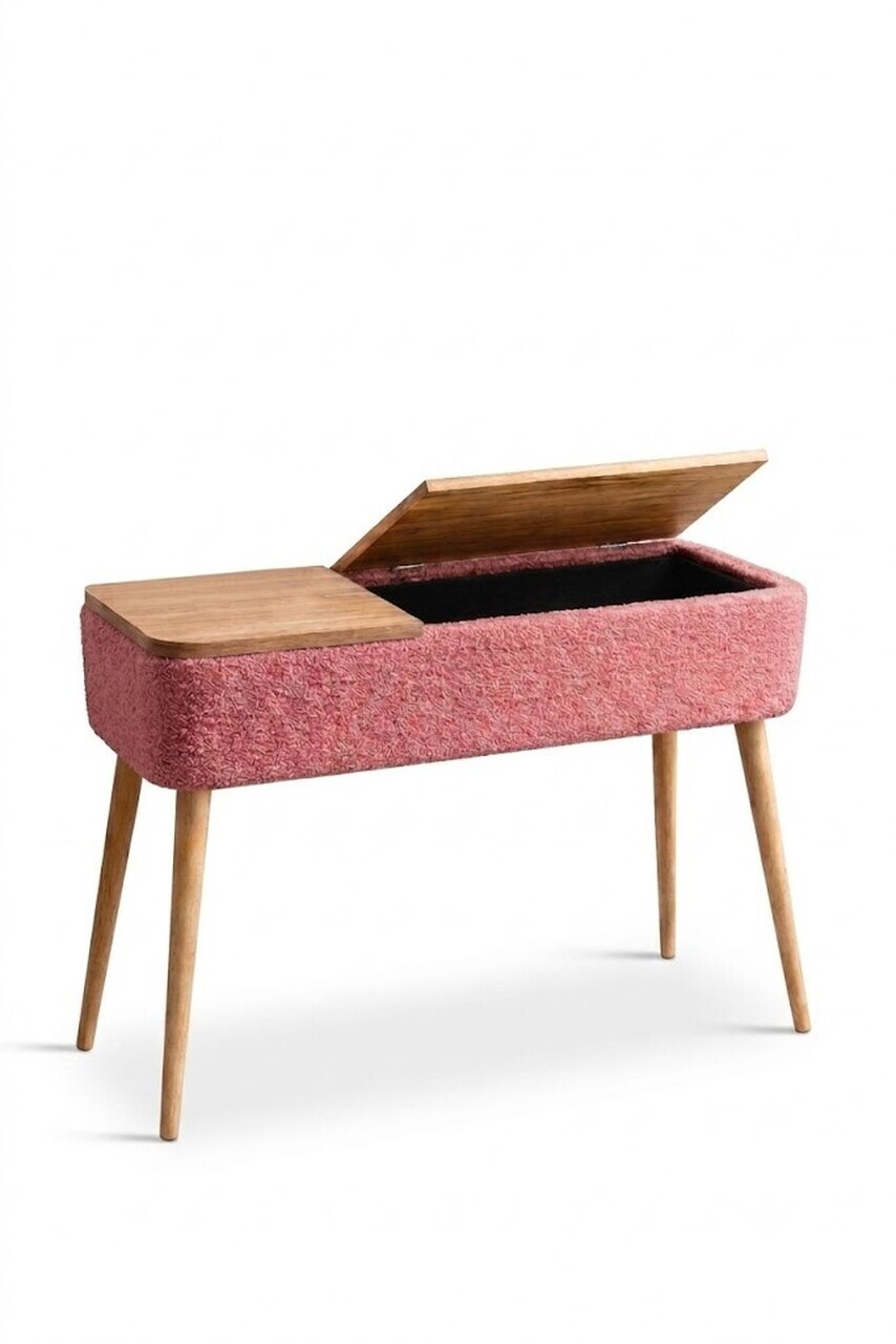 Bufet, Hanah Home, Sole, 90x90x30 cm, Roz — imaginea 2