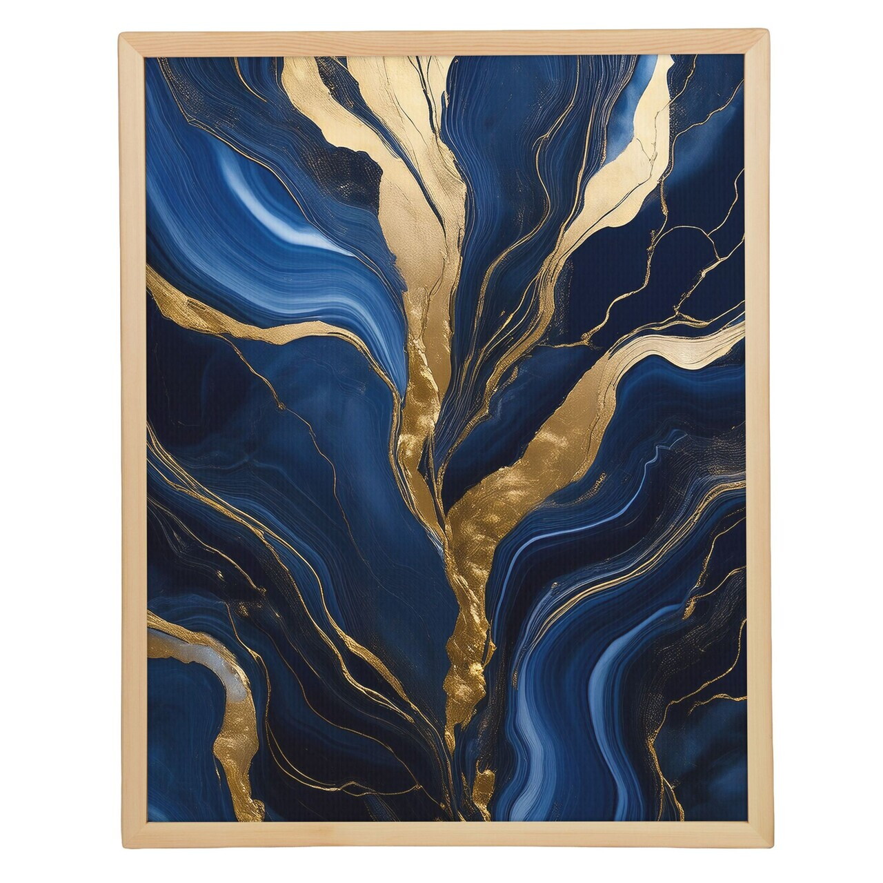 Tablou decorativ, Cc-D-Ah-1009 45 x 60, Canvas, Cadru: 100% LEMN (Grosime: 18 mm), Multicolor - view 2