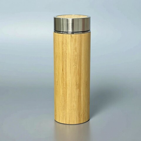 Termos, L'essentiel Maison, 196RWE6923, Dimensiune: 6,5 x 21 cm / 450 ml, Stejar