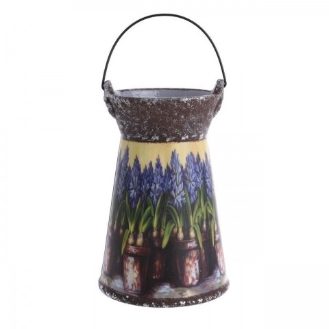 Ghiveci Lavender, InArt, 15 x 15 x 23.5 cm, ceramica, multicolor