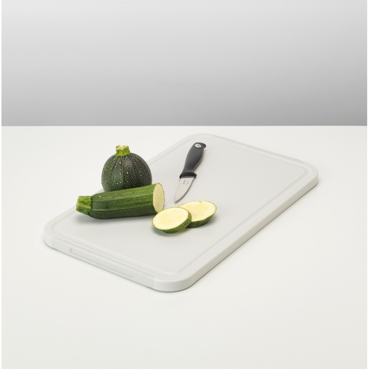 Tocator, Brabantia, Tasty+, 43x26.9x2.1 cm, plastic, gri deschis - 2 | YEO