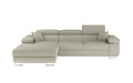 Coltar extensibil stanga 4 locuri ELTAP, Armd-366, Armando, 289x203x85 cm, lemn/poliester, bej deschis