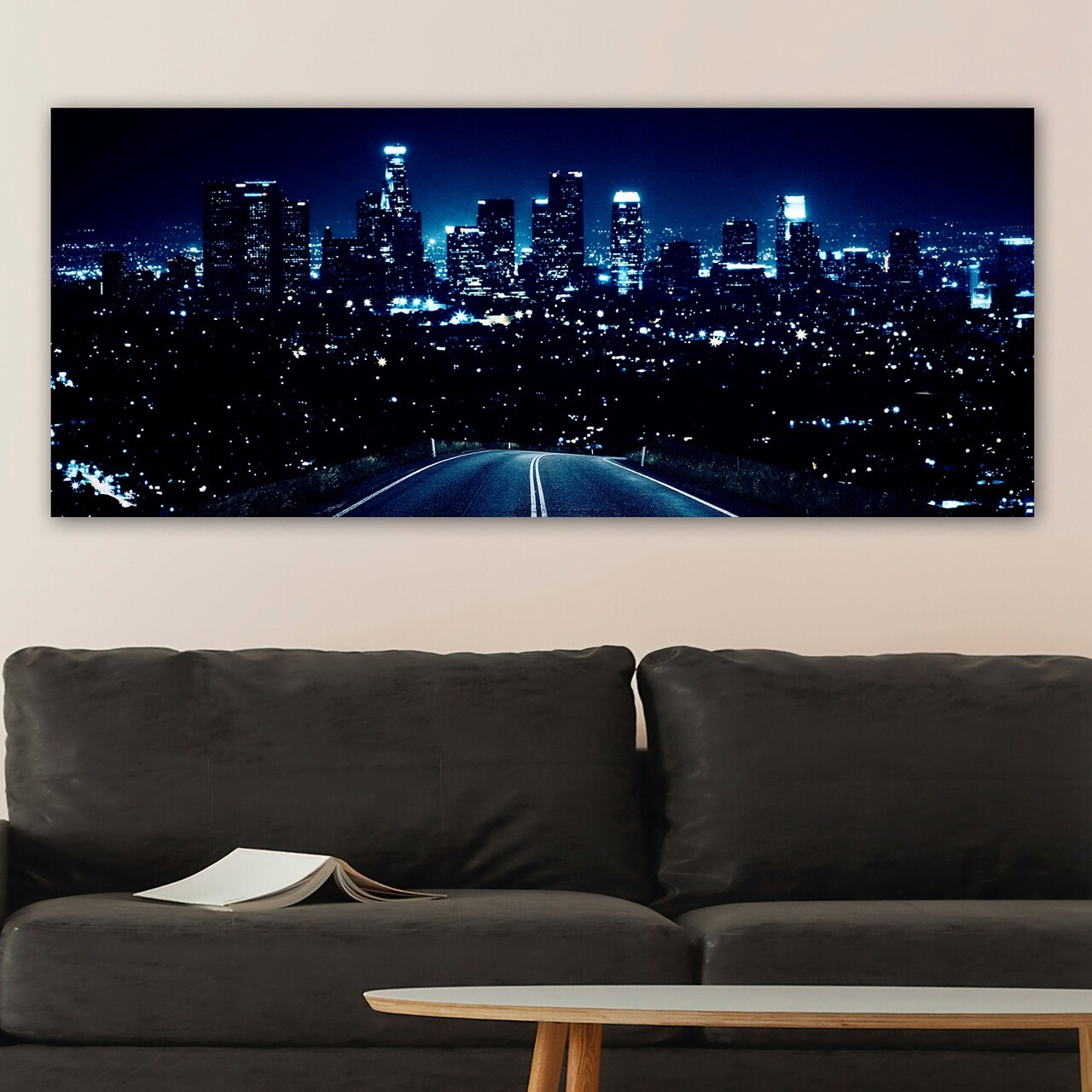 Tablou decorativ YTY641641630_50120 Cadru: 100% LEMN (grosime: 3 cm) Multicolor