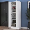 Dulap multifunctional, Rani, P6, 59.8x182.8x37.5 cm, PAL, Alb