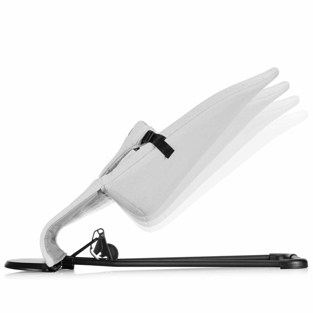 Scaun balansoar pentru bebelusi, Wallxpert, 3 Kademeli, Crem - imagine 6