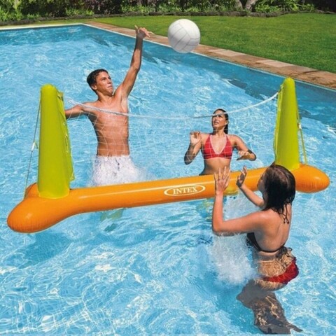 Set gonflabil pentru volei intex, 239x64x91 cm, pvc, multicolor