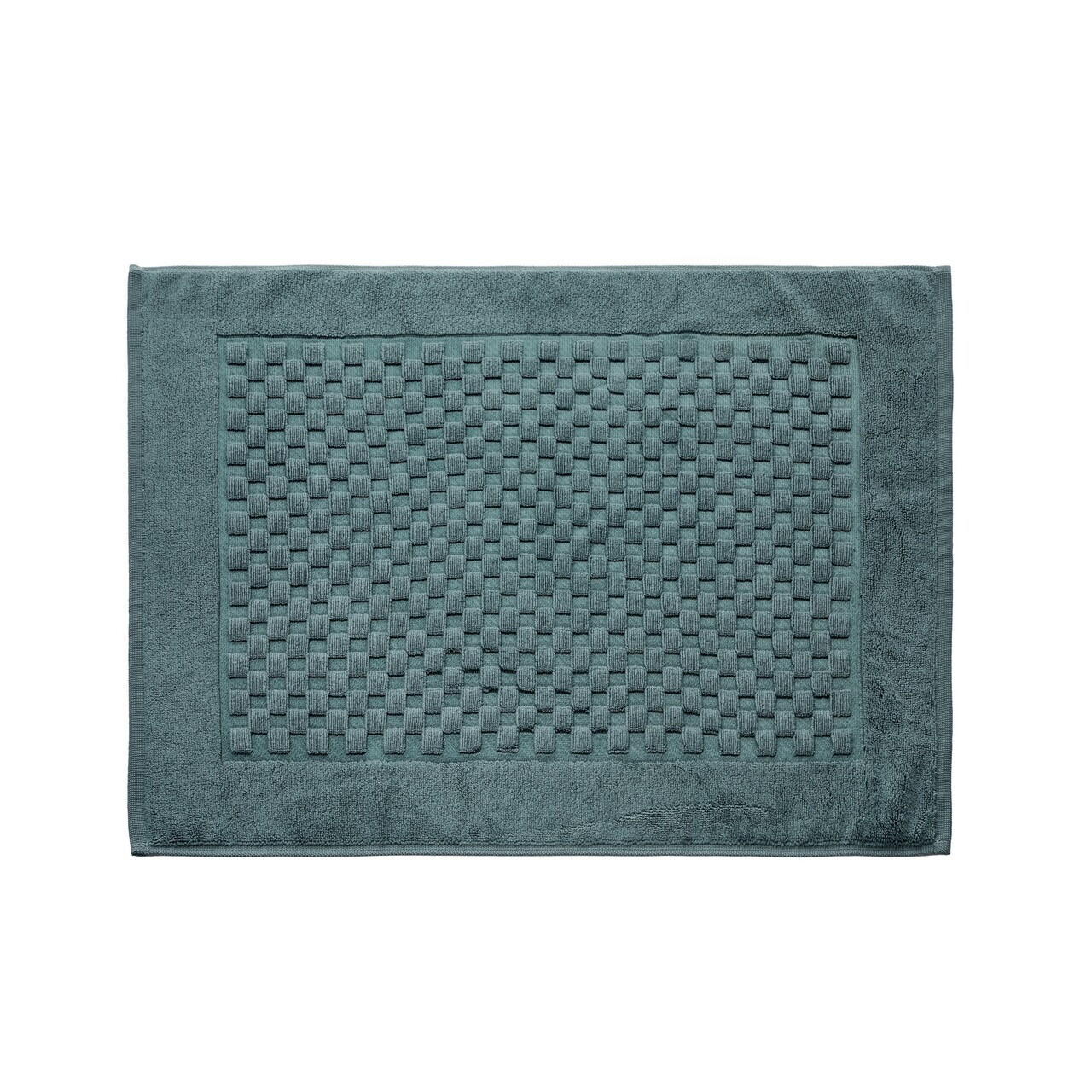 Set covorase de baie, L'essentiel Maison, Eminent, 60% Bumbac/40% Bambus, Verde inchis — imaginea 3