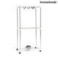 Uscator electric portabil cu 2 niveluri, Hayerport InnovaGoods, 1000W, 70x150x45 cm