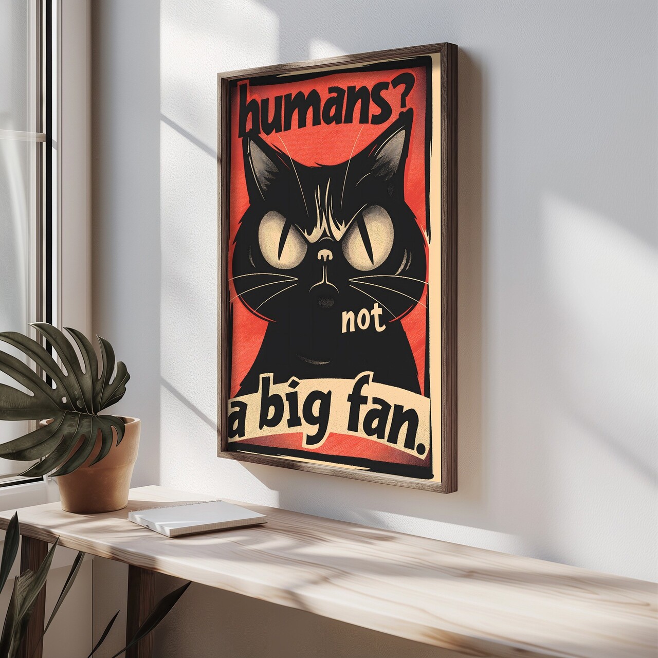 Tablou decorativ HUM067 Cadru: 100% MOLID Multicolor