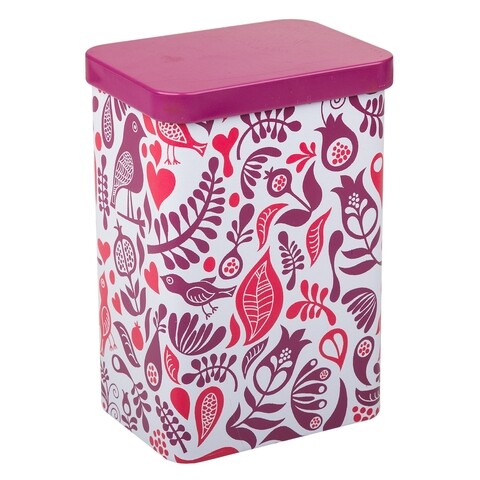 Cutie cu capac Bird, Creaciones Meng, 11x8.5x16 cm, metal