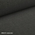 Scaun Chic Brego, Signal, 50x43x88 cm, textil/otel, gri inchis/negru
