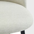 Scaun Ampla, Homla, 56x47x78 cm, metal/poliester, ecru
