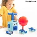 Jucarie lansatoare de masini si baloane 2 in 1, Coyloon InnovaGoods,  12.5x22x11 cm