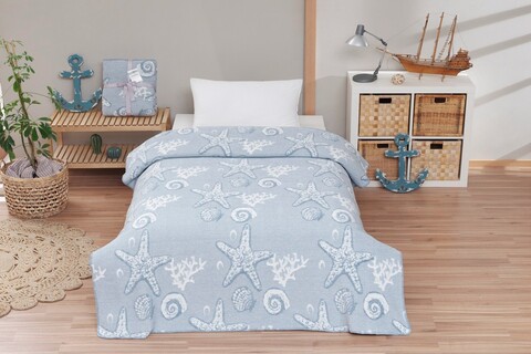 Patura Single, Cotton Sandy, Dinarsu, 60% bumbac/30% acril/10% poliester