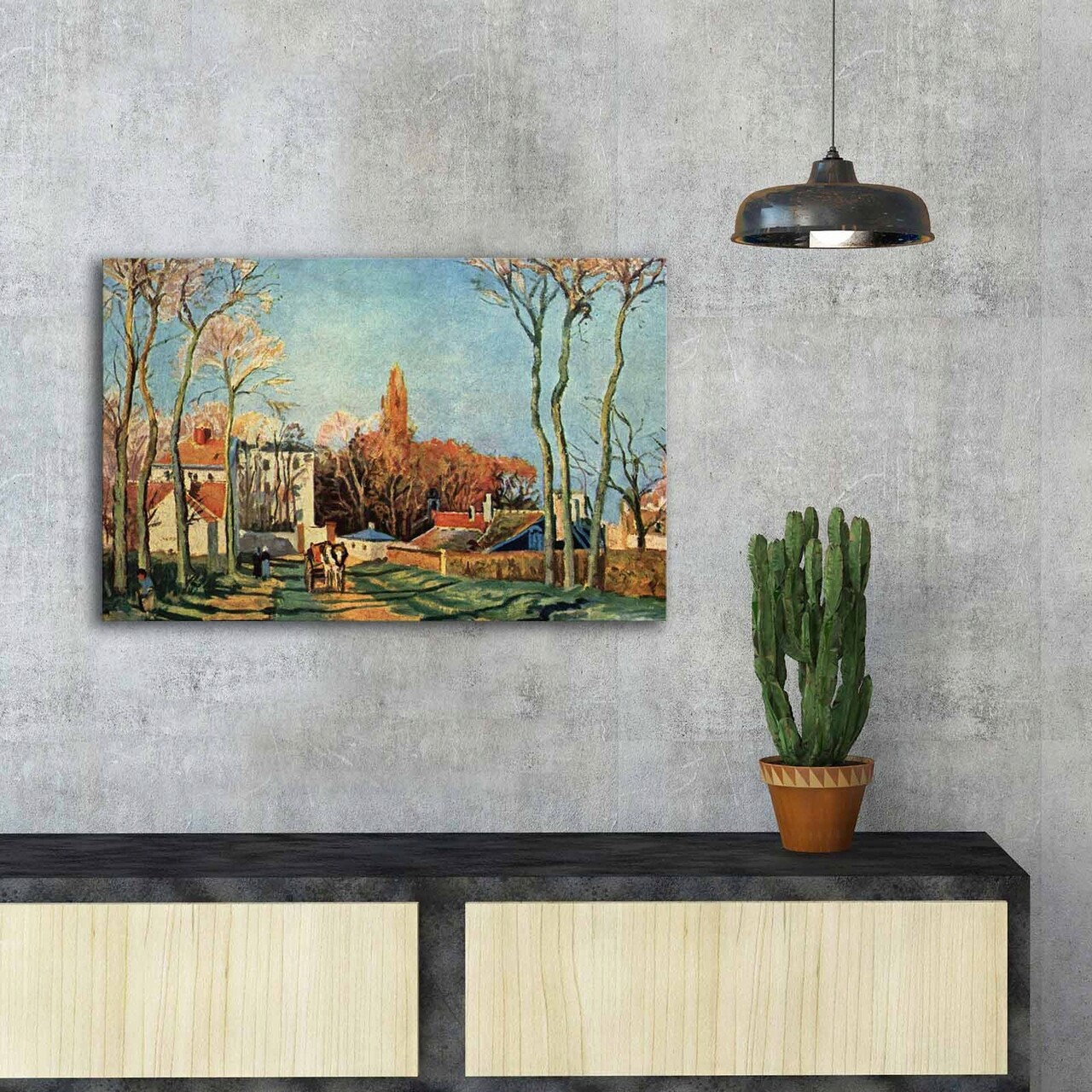 Tablou decorativ FAMOUSART-046 Dimensiune: 45 x 70 cm Multicolor
