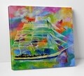 Tablou decorativ Gino, Modacanvas, 50x50 cm, canvas, multicolor