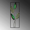 Decoratiune de perete, Timeyi 3, Metal, Dimensiune: 32 x 90 cm, Multicolor