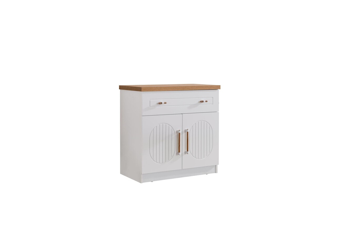 Dulap, Hanah Home, Vita Bohem, 80x80x45 cm, PAL, Alb - view 4