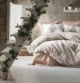 Lenjerie de pat pentru o persoana, 3 piese, 100% bumbac ranforce, Cotton Box, Tamara