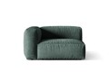 Modul stanga pentru canapea, 1 loc, Martina-120, Micadoni Home, 121x106x75 cm, catifea, petrol
