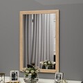 Oglinda decorativa, Siam, Sesso, 50x75x2 cm, MDF , Natural