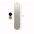 Oglinda decorativa, Neostill, Henri, 40x167 cm, MDF , Auriu
