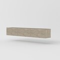 Comoda TV, Odessa, Alfa, 180x28.6x31.4 cm, Travertin
