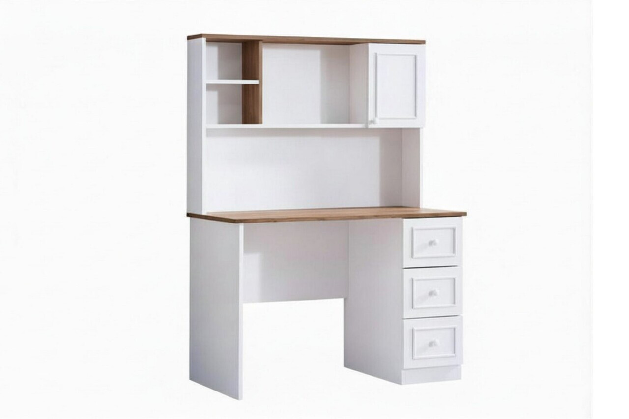 Birou, Hanah Home, Beta, 110x154x60 cm, PAL, Alb - view 3