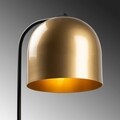 Lampa de masa, Epika - 12246, Fulgor, 17 x 22 x 60 cm, 1 x E14, 40W, auriu/negru