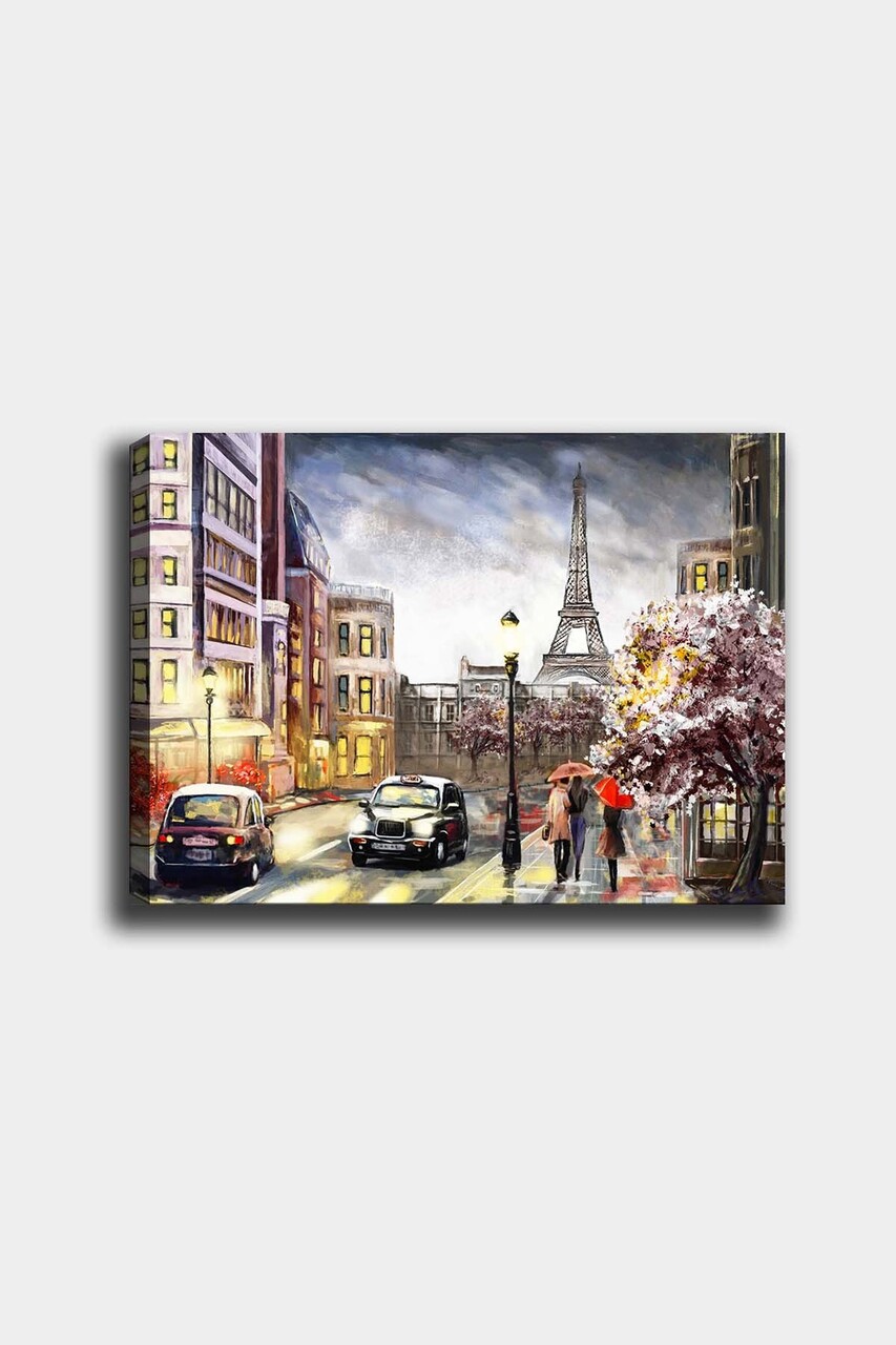 Tablou decorativ, 709663054-5070, Cadru: 100% LEMN (grosime: 3 cm), Multicolor - view 2