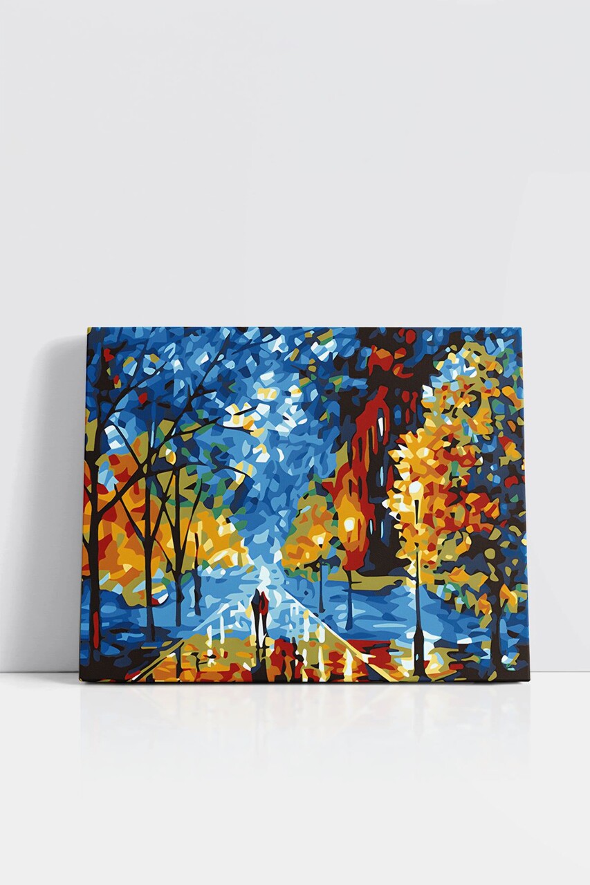 Pictura pe numere, Wallxpert, Artsylrbaskı22, Multicolor - view 2