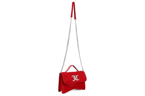 Geanta juicy couture 327, 23x7x17 cm, piele ecologica, rosu